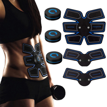 Abdominal Muscle Trainer Stimulator ABS EMS Massager Electrostimulation Body Slimming Training Vibration Fitness Machine Unisex