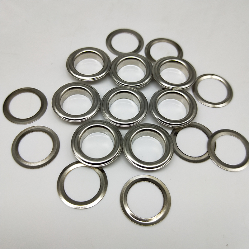 Silver/Bronze garment Iron eyelets with gasket 12 mm scrapbooking accessories Knitwear Jeans Apparel Bags Shoes 500 pcs/lot