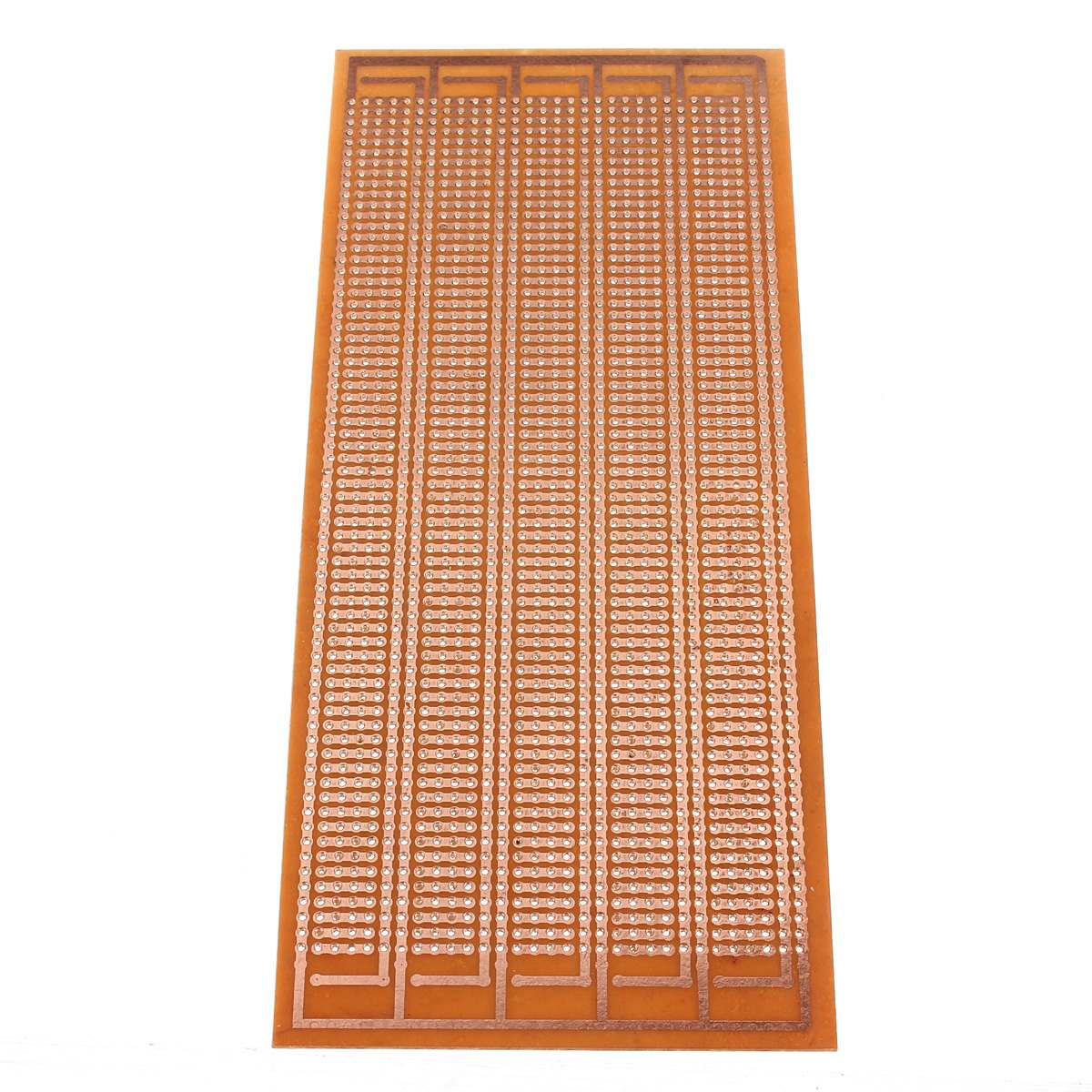 1pc PCB Prototype Printed Circuit Board Universal Matrix Stripboard DIY 8.5x20cm Single Side Copper PCB