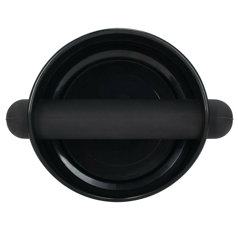 ABS Rubber Coffee Powder Residue Box Black Deep Bowl Non-slip Detachable Knock Bar Coffee Machine Grounds Recycling Bucket