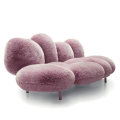 Designer Plush Fabric Fashion Living Room Sofa