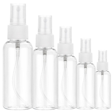 20pcs Refillable Empty Bottle 10ml 30ml 50ml 60ml 100ml Plastic Spray Bottles