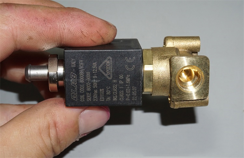 OLAB Italy SERIE 6000-9000 AC 230V G1/8' Brass Coffee Maker Machine Steam Hot Water Normally Closed Open Solenoid Valve