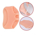 2pcs Metatarsal Pads Foot Care Tool Silica Gel Toe Separator Stretchers Alignment Pain Relief Foot Pads Forefeet Silicone Socks