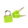 New 6 colors Small Mini Strong Steel Padlock Travel Tiny Suitcase Lock with 2 Keys