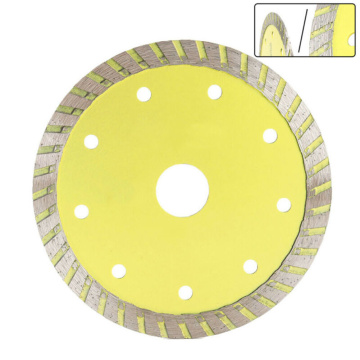 5 Inch 125mm Diamond Porcelain Saw Blade Hot Pressed Sintered Mesh Turbo Cutting Disc Cold Disc For Marble Tile Brick Cutter
