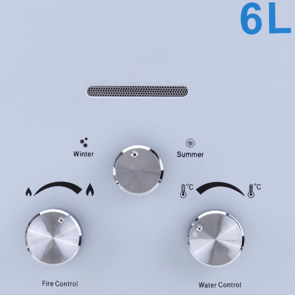 Now 60 usd only !6L LPG Gas Water Heater Hot Sales Time Limited For Thermostatic Tankless Instant Bath Boiler Shower Head
