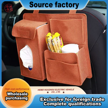 Car seat back cushion storage hook