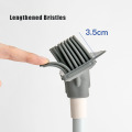 ONEUP TPR Soft Floor Cleaning Brush Household Adjustable Cleaning Tools Floor Dust Brush With Wiper Strip Bathroom Accessories