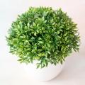 6 PCS NEW Artificial Plants Bonsai Small Tree Pot Plants Fake Flowers Potted Ornaments For Home Decoration Hotel Garden Decor
