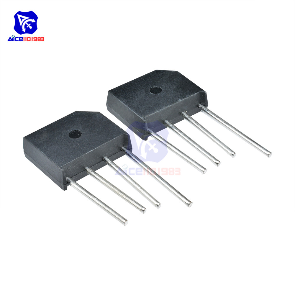 10PCS/Lot Bridge Rectifier Diode KBL410 SIP-4 4A 1000V Single Phase Bridge Rectifier Original Integrated Circuit