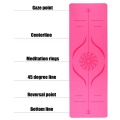 TPE Posture Line 6mm Yoga Mat Environmental Protection Tasteless Non-slip Fitness Mat flat Support 183CMX61CM Yoga Mat