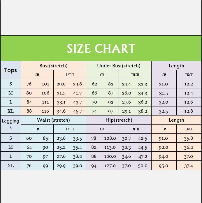 Contrast Yoga Pants Fitness Leggings Track Suits Sports Bra Womens Crop Top Gym Two Piece Set Training Wear Shuffle Clash Green