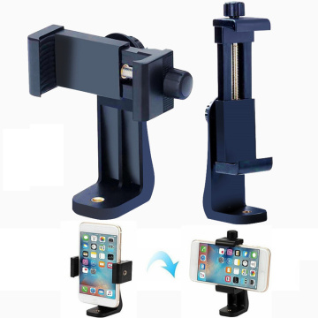 Tripod for Phone Universal Tripod Mount Adapter Cell Phone Clipper Holder Vertical 360 Rotation Tripod Stand for IPhone