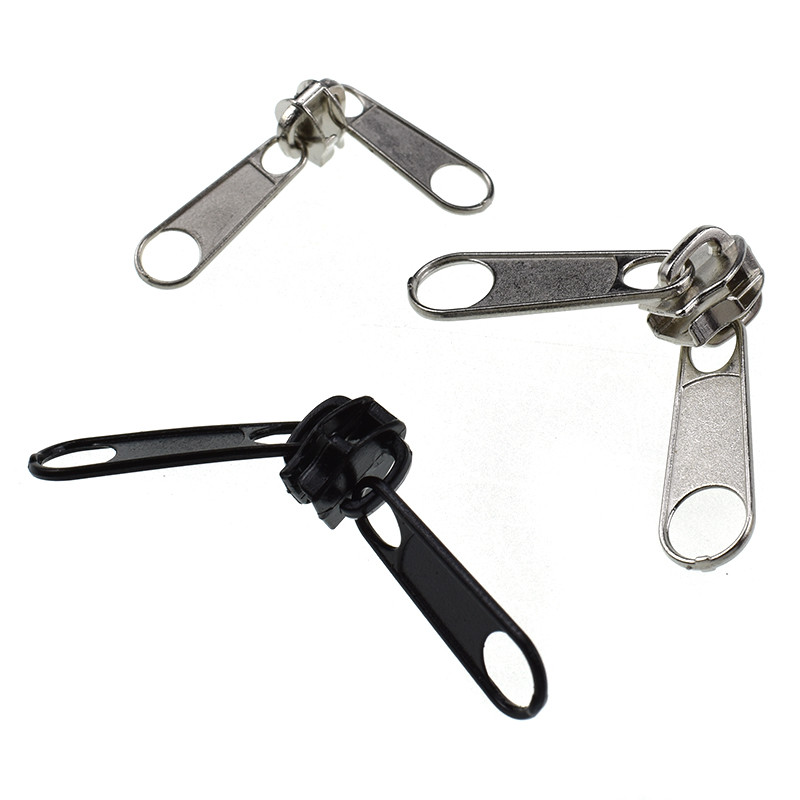 5pcs #3 #5 #8 #10 Fix Zipper DIY Zip Slider Repair Replacement Repair Kit Garment Suitcase Zip Fastenings Accessories for Tailor