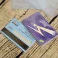 10Pcs/set Protect ID Card Business Card Cover PVC Transparent Credit Card Holder Badge Holder Accessories Fast Shipping