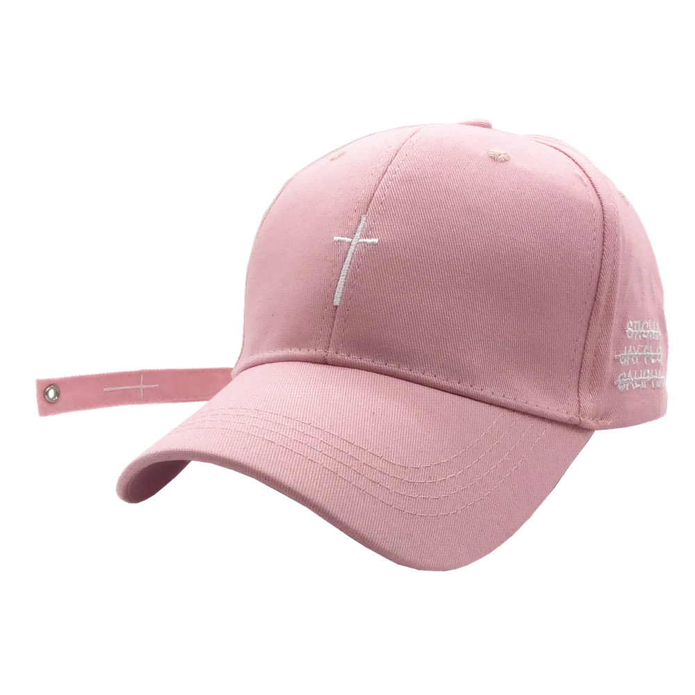 New Men Women Fashion Embroidery Cross Baseball Cap Cotton Snapback Dad Hat Bone Casquette Summer Couple Hip Hop Caps Gorras