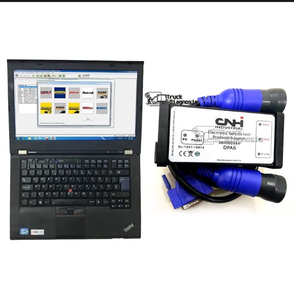 CF19 laptop for New Holland CNH Est DPA5 kit diagnostic tool with cnh est 9.2 Electronic Service Tool