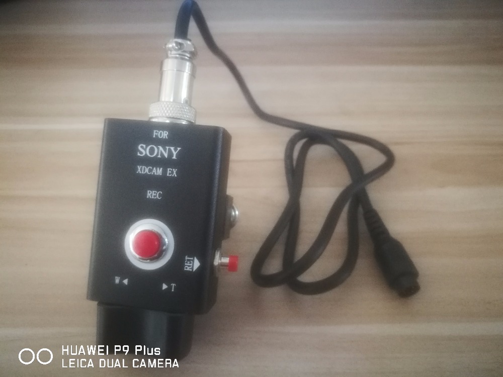 INLPIE 8-Pin Remote Camera Controller with Zoom control for SONY EX1 EX3 EX1R X280 EX280 EX260 for Tripod or Camera Jib Crane