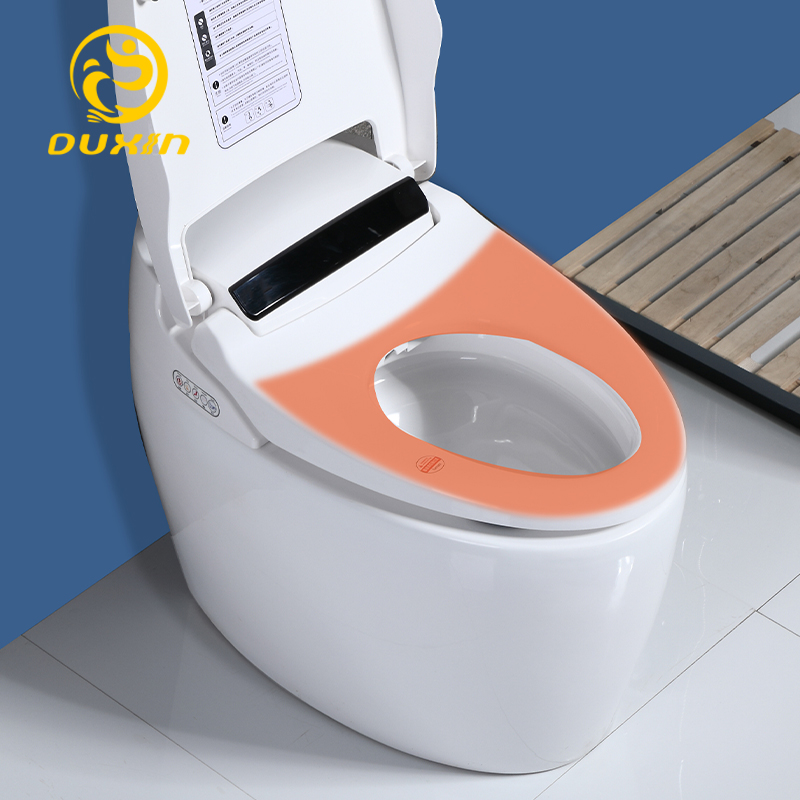 Smart toilet WC One piece toilet can be P-TRAP intelligent 110V Heated seats Wash and dry foot-feel flush limit