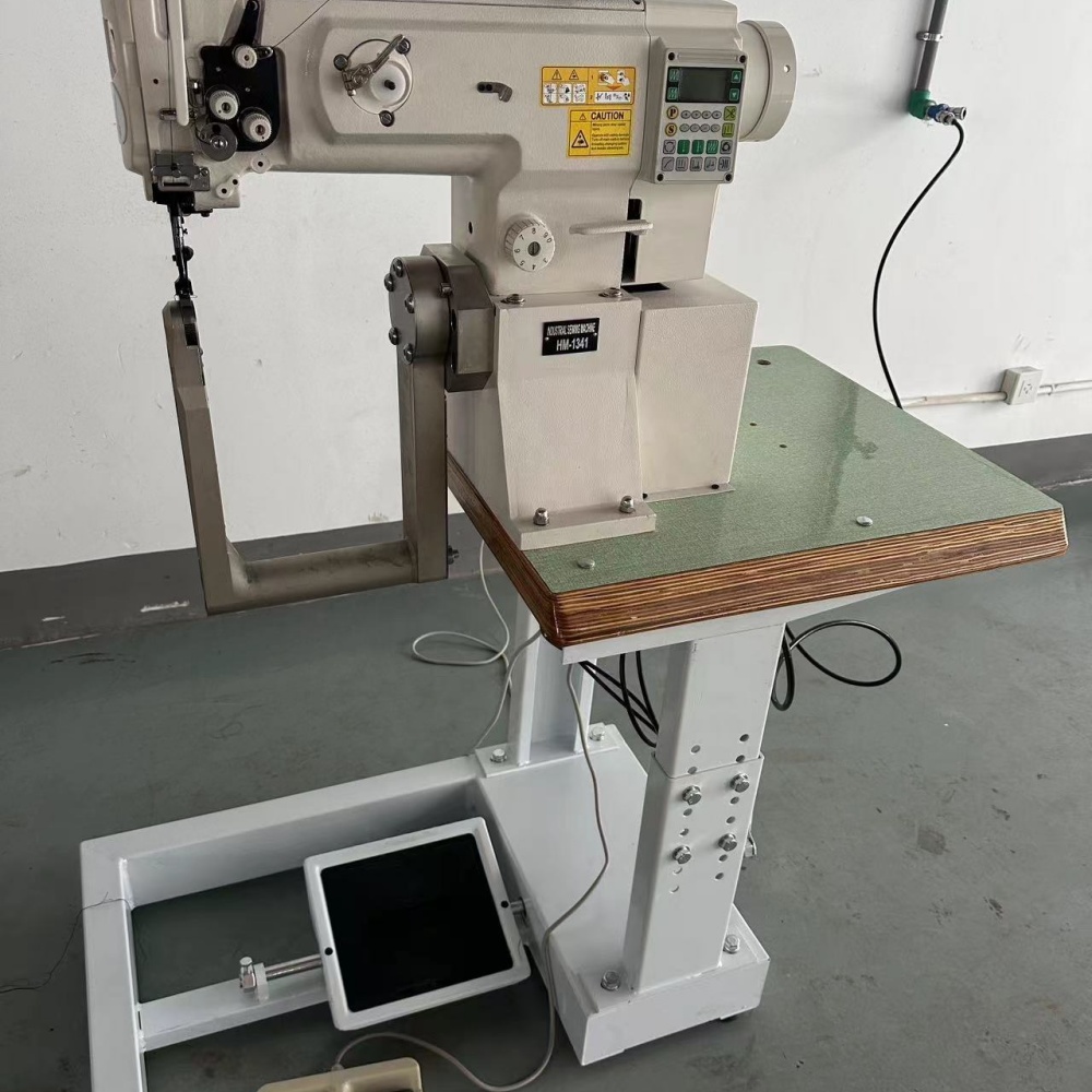  HM-1341 Mini Bag Sewing Machine New Type Single Needle Rotary with Lock Stitch Core Components Include Engine and Motor (4)