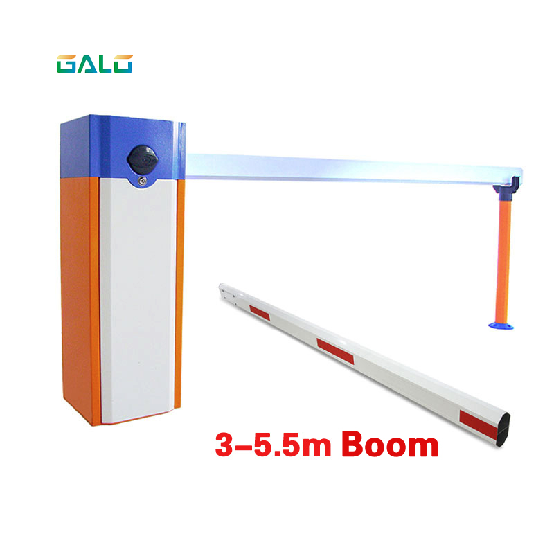 Heavy duty Intelligent High Speed Security Boom Automatic Barrier with DIY 5 meters arm boom 6 seconds take off and landing