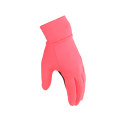 Pink glove women outdoor winter all season breathable