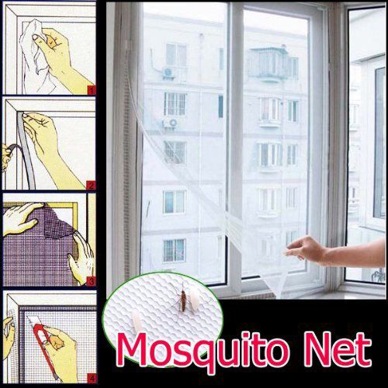 1PC Anti Mosquito Window Screen Mesh Net For Home Room Mosquitos Mesh Curtain Protector Insect Bug Buzz Fly Window Screen Mesh
