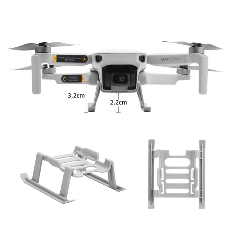 New Landing Gear For DJI Mavic Mini Extension Support Leg Safe Landing Quick Release heightened Stand for mavic mini Accessories
