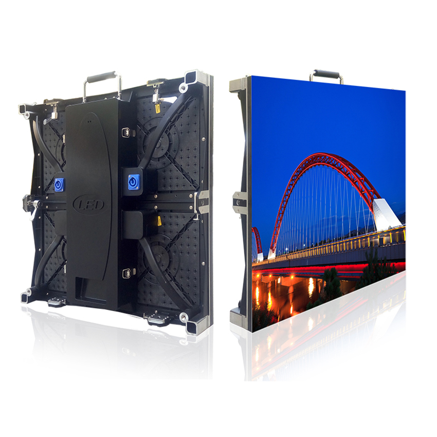 Aliexpress led sign P3.91 Outdoor Panel LED Display 500x500mm Die Casting Aluminum Cabinet Full Color Led Screen Display