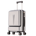 Letrend New Fashion 24 Inch Front Pocket Rolling Luggage Trolley Password Box 20' Boarding Suitcase Women Travel Bag Trunk