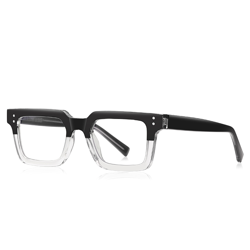 Transparent Square TR90 Eyeglasses Frame