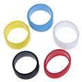 4pcs Rubber Tennis Racket Handle Rubber Ring Stretchy Tennis Racket Handle's Rubber Ring Tennis Racquet Band Overgrips