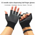 Cycling Anti-slip Anti-sweat Men Women Half Finger Gloves Breathable Anti-shock Sports Gloves Bike Bicycle Glove