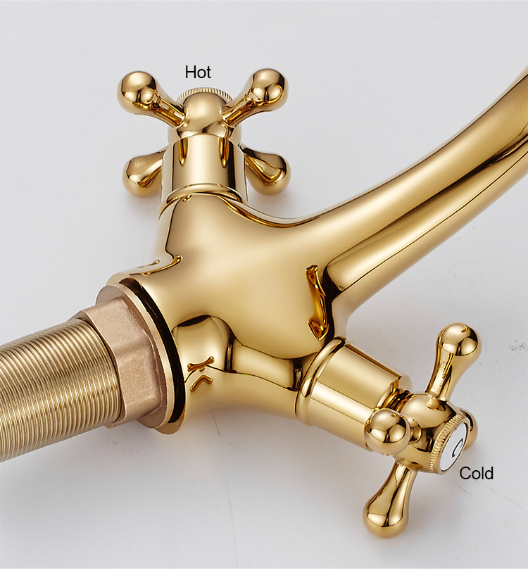 Double Handle Control Bathroom Faucets Antique Faucet Solid Brass Bronze Kitchen Bathroom Basin Mixer Tap Robinet Antique