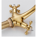 Double Handle Control Bathroom Faucets Antique Faucet Solid Brass Bronze Kitchen Bathroom Basin Mixer Tap Robinet Antique