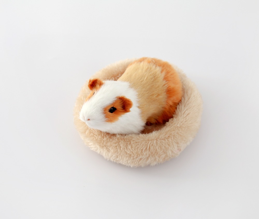 Pet sleeping bed dog Soft Fleece Guinea Pig Bed Winter pet supplies Small Animal Cage Mat Hamster Sleeping Bed 5colors