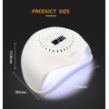 LKE 120W Nail Dryer Machine UV LED Lamp for Nails Gel Polish Curing Lamp with Bottom 30/60/99s Timer LCD Display Manicure