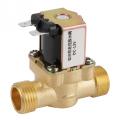 NC Electric Solenoid Valve Magnetic DC 12V Brass Water Air Inlet Flow Switch G1/2 2 Way Pressure Regulating Valve