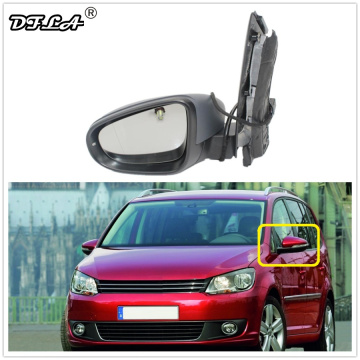 Left Side Car Mirror For VW Touran MK2 Facelift 2011 2012 2013 2014 2015 Car-Styling Heated Electric Wing Side Rear Mirror