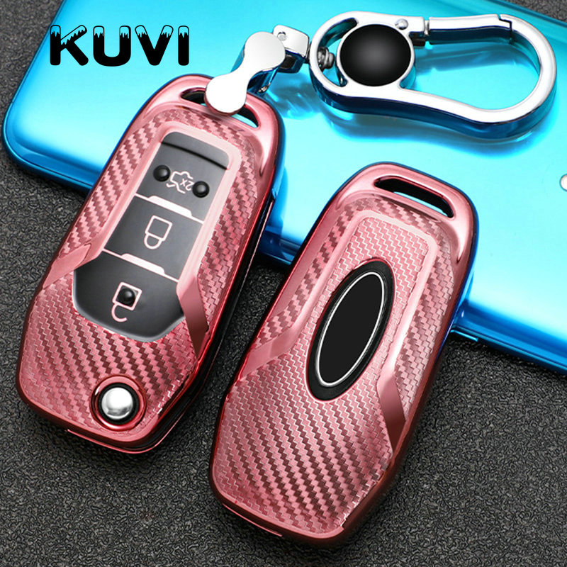Case Car Key Cover For Ford Fusion Fiesta Escort Mondeo Everest Ranger 2019 S Max Kuga 2 Focus MK3 Ecosport Holde Accessories