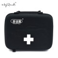 Idealplast First Aid Empty Kit Bag for Travel Camping Sport Medical Car Emergency Survival Outdoor (Black)