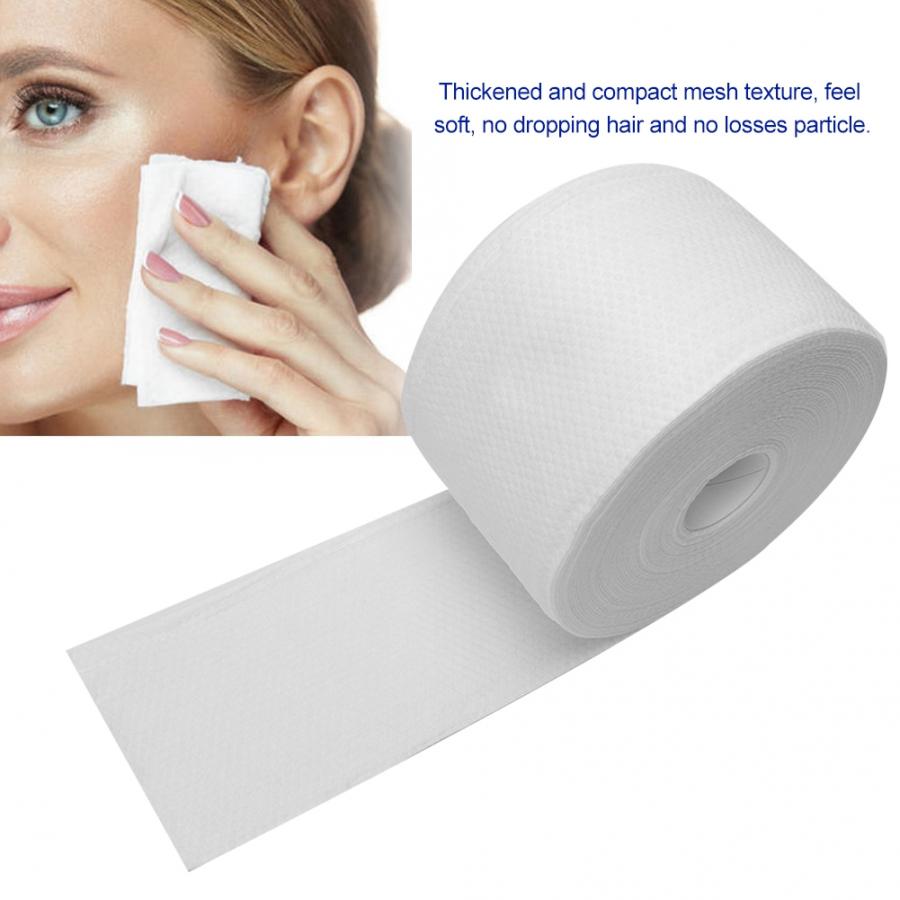 100Pcs Disposable Cotton Face Cloths Towel Soft Washcloth Skin Care Product Makeup Cleaning Wash Cloth Roll Paper Tissue