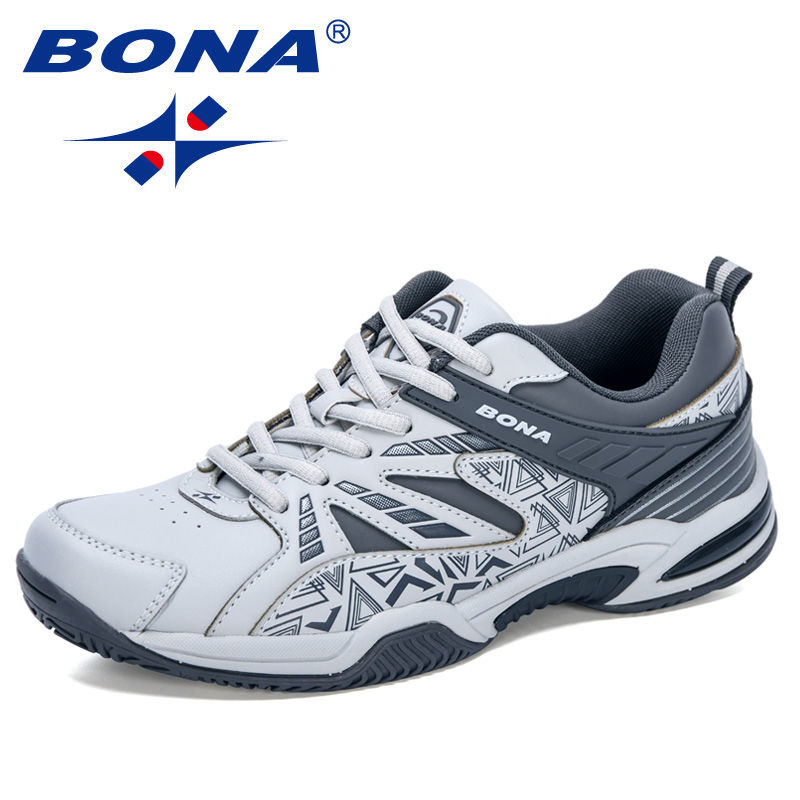 BONA 2020 New Designers Table Tennis Shoes Men Indoor Sports Shoes Badminton Sneakers Breathable Sport Footwear Mansculino Comfy