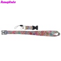 Ransitute Chinese Style Lanyard Key ID Card Gym Mobile Phone Strap USB Badge Holder DIY Mobile Phone Lanyard R545