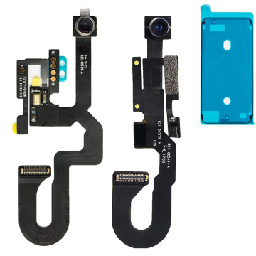 Face Front Camera With Sensor Proximity Light and Microphone Flex Cable + Waterproof Sticker for iPhone 7 7 Plus