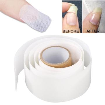 1Roll Nail Care Fiberglass Silk Nails Wrap Stickers Nail White Fiberglass Reinforce Strong Protector Nail Art Care Accessory