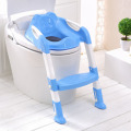 QWZ New Baby Potty Training Seat Children's Potty Baby Toilet Seat With Adjustable Ladder Infant Toilet Training Folding Seat