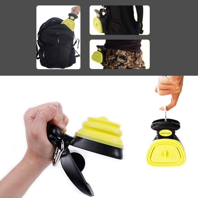 Foldable Poop Scooper With 1 Roll Biodegradable Bags Pet Travel Outdoor Poop Scoop Clean Pick Up Excreta Cleaner Drop Shipping