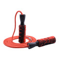 Jump Rope Workout Fitness Ball Bearings Rapid Speed Skipping Rope Soft Foam Handles Cotton Exercise for Women Men Kids Training
